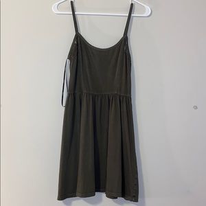 forever 21 olive green dress